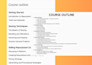 create online course curriculum lesson plan elearning content outline